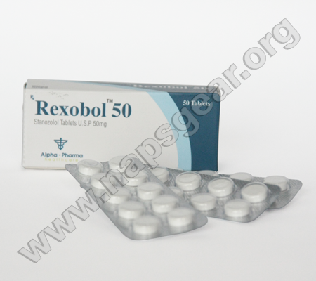 Rexobol-50 (Stanozolol) - 4 packs(50 tabs (50mg/tab))