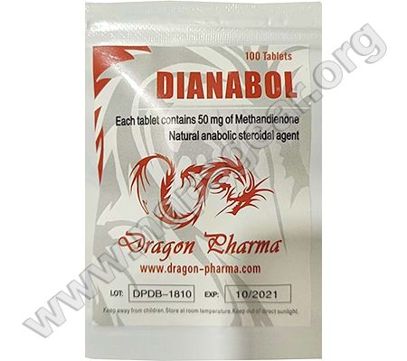 Dianabol 50mg - 1 pack(100 tabs (50 mg))